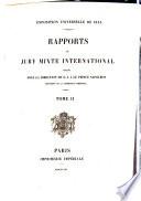 Exposition universelle de 1855 : Rapports du jury mixte international