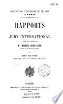 Exposition universelle de 1867 à Paris. Rapports du jury international