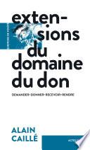 Extensions du domaine du don