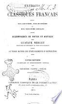 *Extraits des classiques français : dix-septième, dix-huitième et dix-neuvième siècles