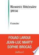 Extraits Rentrée littéraire Julliard 2014