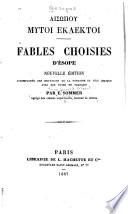 Fables choisies d'Ésope