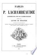 Fables de P. Lachambeaudie