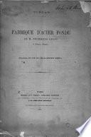 Fabrique d'acier fondu de Friedrich Krupp à Essen (Prusse).