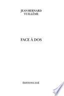 Face à dos