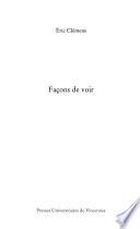 Façons de voir