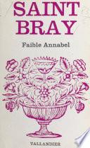 Faible Annabel