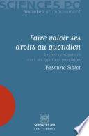 Faire valoir ses droits au quotidien