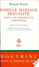 Famille Mariage Sexualite