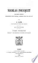 Famille. Vie politique et privée de Foucquet