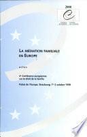 Family Mediation in Europe