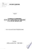 Famines et épidémies dans les campagnes navarraises à la fin du Moyen Age