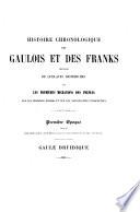 Fastes de la France; ou, Faits chronologiques, synchroniques et géographiques de l'histoire de France