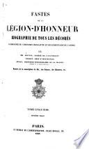Fastes de la Légion-d'honneur