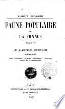Faune populaire de la France