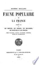 Faune populaire de la France ...