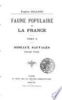 Faune populaire de la France