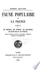 Faune populaire de la France, noms vulgaires, dictons, proverbes, contes et superstitions Tom