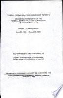 Federal Communications Commission Reports
