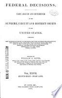 Federal Decisions: Quantum meruit