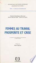 Femmes au travail, prospérité et crise : un aspect du renouvellement des ressources en main-d'œuvre