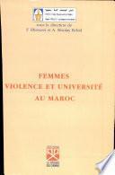 Femmes, violence et université au Maroc