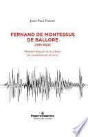 Fernand de Montessus de Ballore (1851-1923)