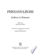 Fernand Léger, lettres à Simone