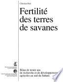 Fertilité des terres de savanes