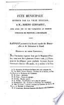 Fête municipale offerte par la ville d'Eecloo, à monsieur Joseph Geirnaert, pour avoir été un des vainqueurs au dernier concours de peinture à Bruxelles