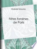 Fêtes foraines de Paris
