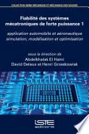 Fiabilité des systèmes mécatroniques de forte puissance 1