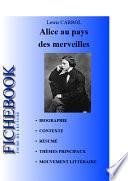 Fiche de lecture Alice au pays des merveilles