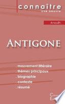 Fiche de lecture Antigone de Jean Anouilh (Analyse littéraire de référence et résumé complet)