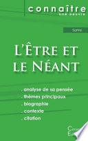 Fiche de lecture L'Être et le Néant de Jean-Paul Sartre (Analyse philosophique de référence et résumé complet)