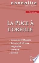 Fiche de lecture La Puce à l'oreille (Analyse littéraire de référence et résumé complet)