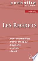 Fiche de lecture Les Regrets (Analyse littéraire de référence et résumé complet)