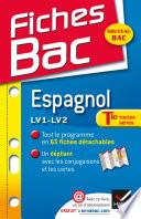 Fiches Bac Espagnol Tle toutes séries