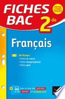 Fiches bac Français 2de