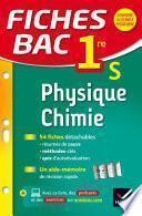 Fiches bac Physique-Chimie 1re S