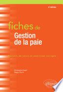 Fiches de Gestion de la paie - 4e édition