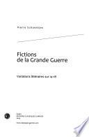 Fictions de la grande guerre