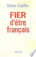 Fier d'être français