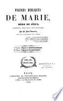 Figures bibliques de Marie, mère de Jésus, disposées pour deux mois de Marie