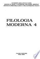 Filologia moderna