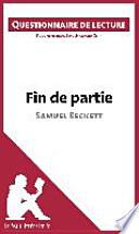 Fin de partie de Samuel Beckett