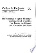 Fin du monde et signes des temps