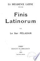 Finis Latinorum