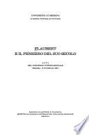 Flaubert e il pensiero de suo secolo
