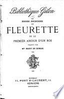 Fleurette ou le premier amour d'un roi